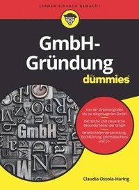 bokomslag GmbH-Grndung fr Dummies