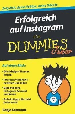 bokomslag Erfolgreich auf Instagram fr Dummies Junior