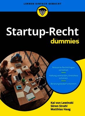 Kai von Lewinski, Soren Strahl, Matthias Haag - Startup-Recht für Dummies, Häftad