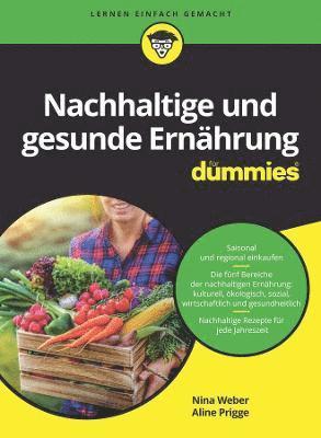 bokomslag Nachhaltige und gesunde Ernährung für Dummies