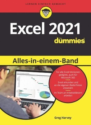Greg Harvey - Excel 2021 Alles-in-einem-Band für Dummies, Häftad