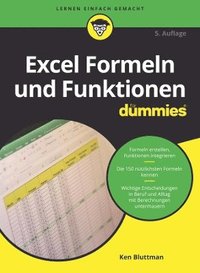 bokomslag Excel Formeln und Funktionen fr Dummies
