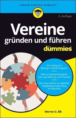 bokomslag Vereine grnden und fhren fr Dummies