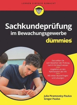 bokomslag Sachkundeprfung im Bewachungsgewerbe fr Dummies