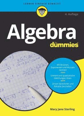 bokomslag Algebra fr Dummies