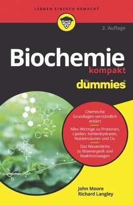 John T. Moore, Richard H. Langley - Biochemie kompakt für Dummies, Häftad