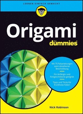 Nick Robinson - Origami für Dummies, Häftad