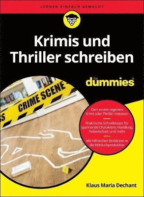 bokomslag Krimis und Thriller schreiben für Dummies