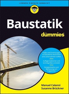 bokomslag Baustatik für Dummies