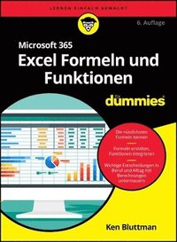 bokomslag Excel Formeln und Funktionen für Dummies