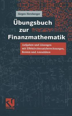 bokomslag bungsbuch zur Finanzmathematik