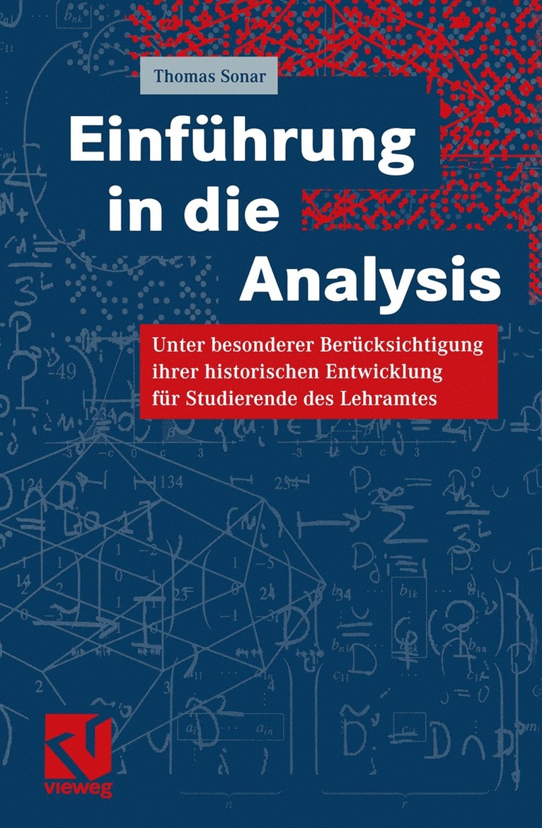 Thomas Sonar - Einführung in die Analysis, Häftad