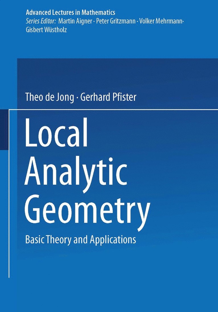 Local Analytic Geometry 1