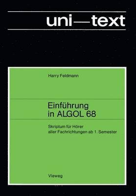 Einfhrung in ALGOL 68 1