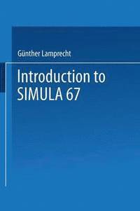 bokomslag Introduction to SIMULA 67