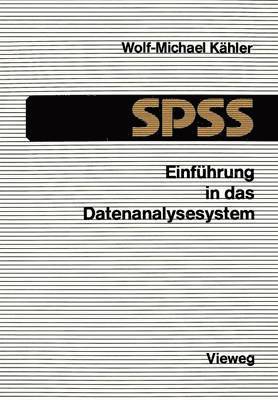 Einfhrung in das Datenanalysesystem SPSS 1