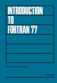 bokomslag Introduction to FORTRAN 77