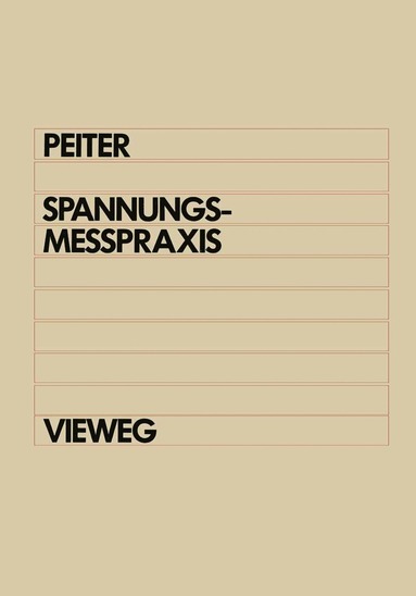 bokomslag Spannungsmeßpraxis