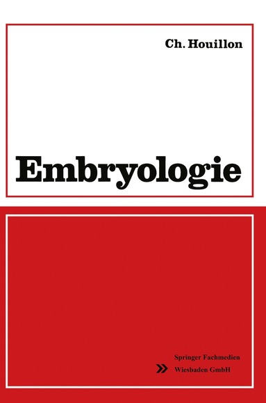 bokomslag Embryologie