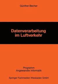 bokomslag Datenverarbeitung im Luftverkehr