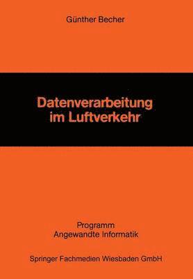 bokomslag Datenverarbeitung im Luftverkehr