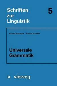 bokomslag Universale Grammatik