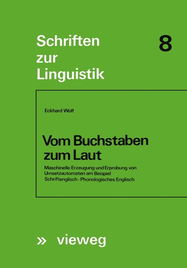 bokomslag Vom Buchstaben zum Laut