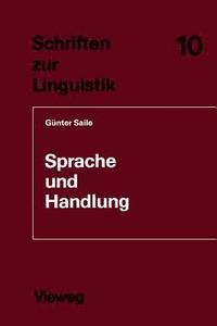 bokomslag Sprache und Handlung