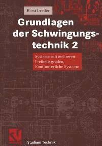 bokomslag Grundlagen der Schwingungstechnik 2