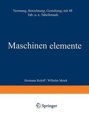 Maschinen elemente 1