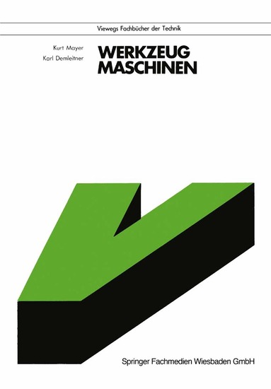 Kurt Mayer - Werkzeugmaschinen, Häftad