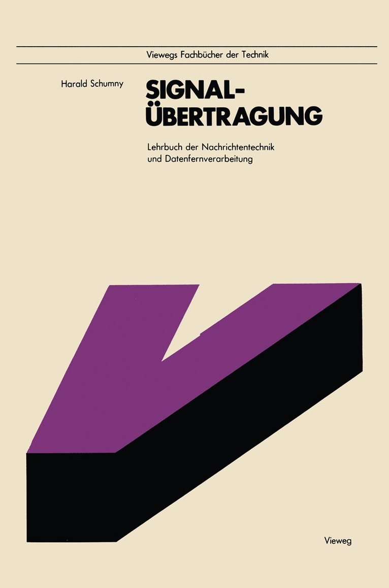 Harald Schumny - Signalübertragung, Häftad