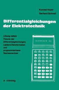 bokomslag Differentialgleichungen der Elektrotechnik