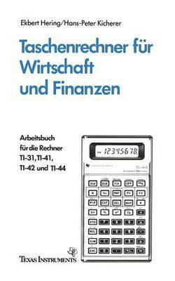 Taschenrechner fr Wirtschaft und Finanzen 1