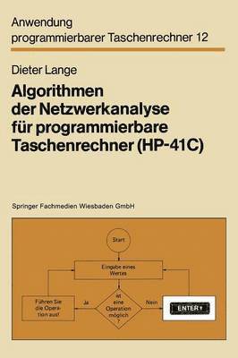 Algorithmen der Netzwerkanalyse fr programmierbare Taschenrechner (HP-41C) 1