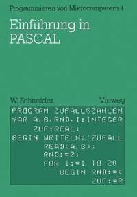 bokomslag Einfhrung in PASCAL