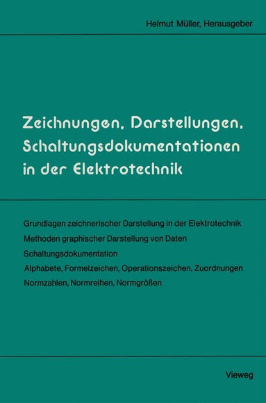 bokomslag Zeichnungen, Darstellungen, Schaltungsdokumentationen in der Elektrotechnik