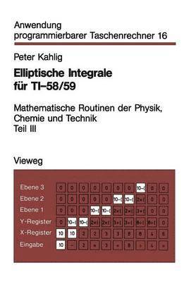 bokomslag Elliptische Integrale fr TI-58/59