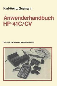 bokomslag Anwenderhandbuch HP-41 C/CV