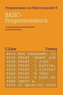 BASIC-Programmierbuch 1