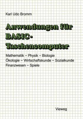 Anwendungen fr BASIC-Taschencomputer 1