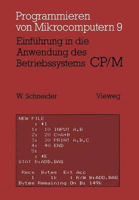 bokomslag Einfhrung in die Anwendung des Betriebssystems CP/M