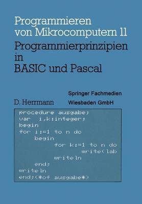 Programmierprinzipien in BASIC und Pascal 1