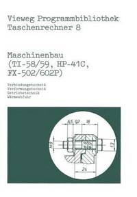 bokomslag Maschinenbau (TI-58/59, HP-41 C, FX-502/602 P)