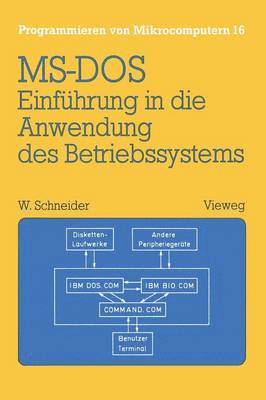 bokomslag Einfhrung in die Anwendung des Betriebssystems MS-DOS