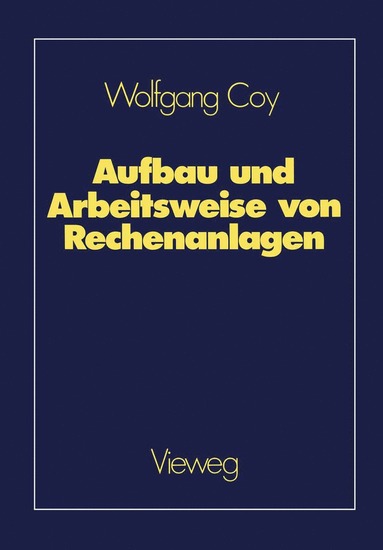 bokomslag Aufbau und Arbeitsweise von Rechenanlagen