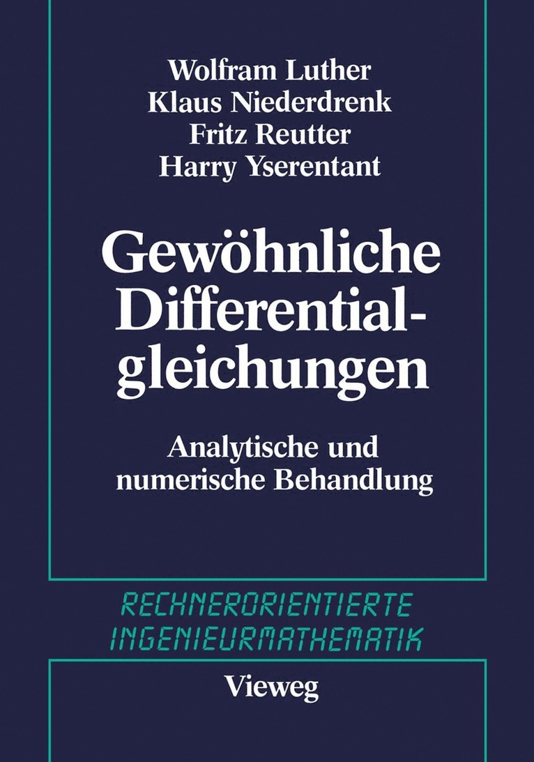 Gewhnliche Differentialgleichungen 1