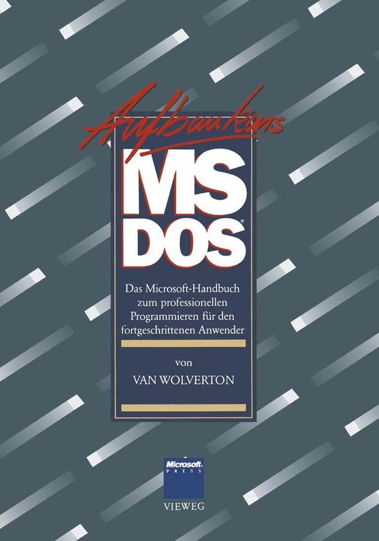 Aufbaukurs MS-DOS 1