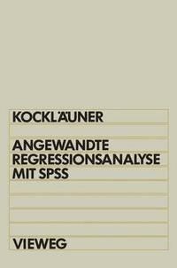 bokomslag Angewandte Regressionsanalyse mit SPSS