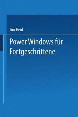 bokomslag Power Windows fr Fortgeschrittene